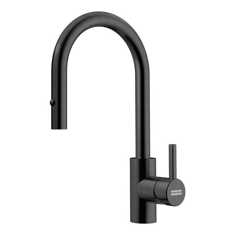 Prep Faucet Eos Neo 1 Lever ADA Industrial Black Pull Down High Arc 1.75 Gallons per Minute - Image 1