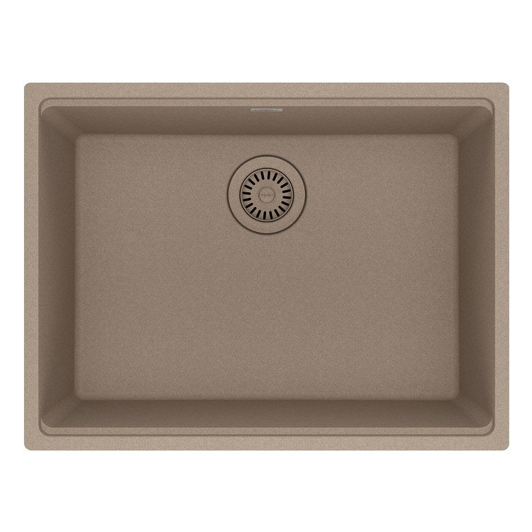 Kitchen Sink Maris 25 x 19 Inch 1 Bowls Oyster Undermount Rectangle Granite - Image 1