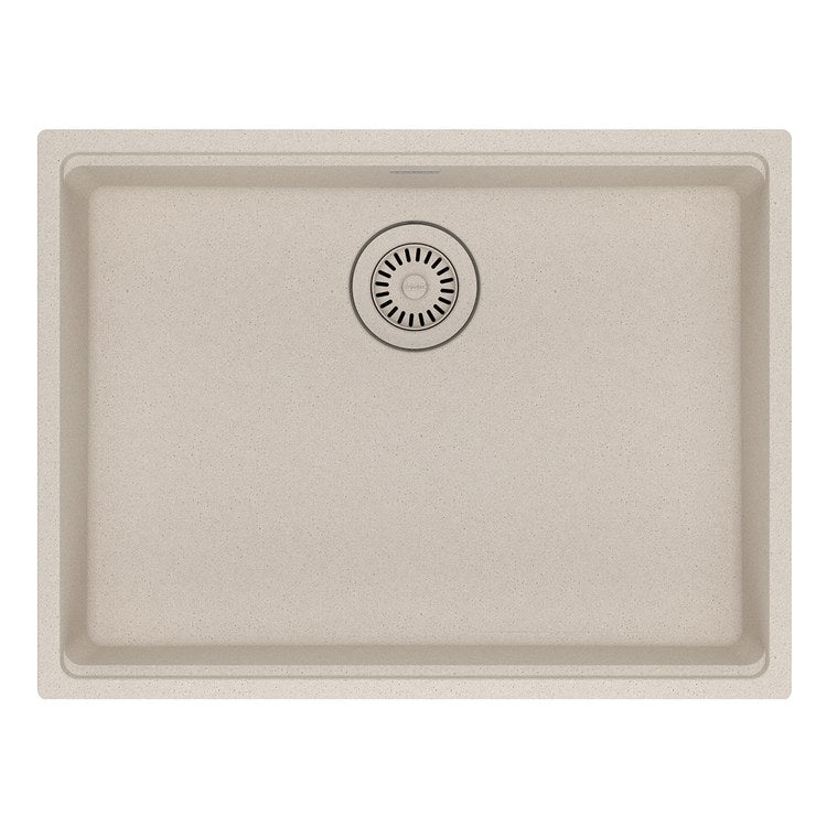 Kitchen Sink Maris 25 x 19 Inch 1 Bowls ADA Champagne Undermount Rectangle Granite - Image 1
