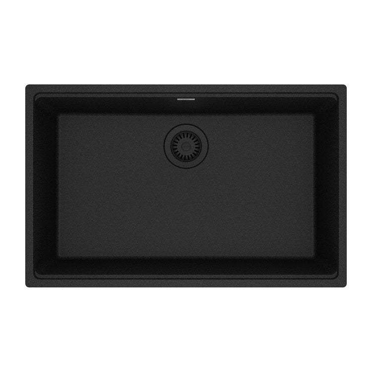 Kitchen Sink Maris 30 x 19 Inch 1 Bowls Onyx Undermount Rectangle Granite - Image 1