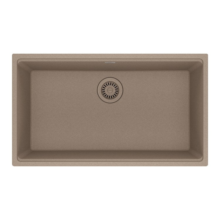 Kitchen Sink Maris 31 x 17-13/16 Inch 1 Bowls Oyster Undermount Rectangle Granite - Image 1