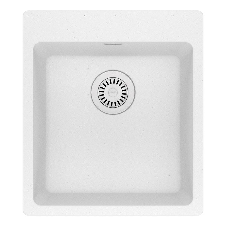 Bar Sink Maris 20 x 17 Inch 1 Bowls Polar White Topmount/Undermount - Image 1