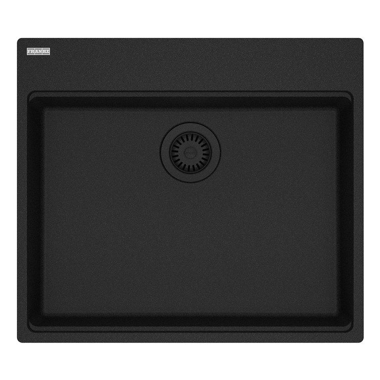 Kitchen Sink Maris 25 x 22 Inch 1 Bowls 5 Hole ADA Oynx Topmount/Undermount Rectangle Granite - Image 1