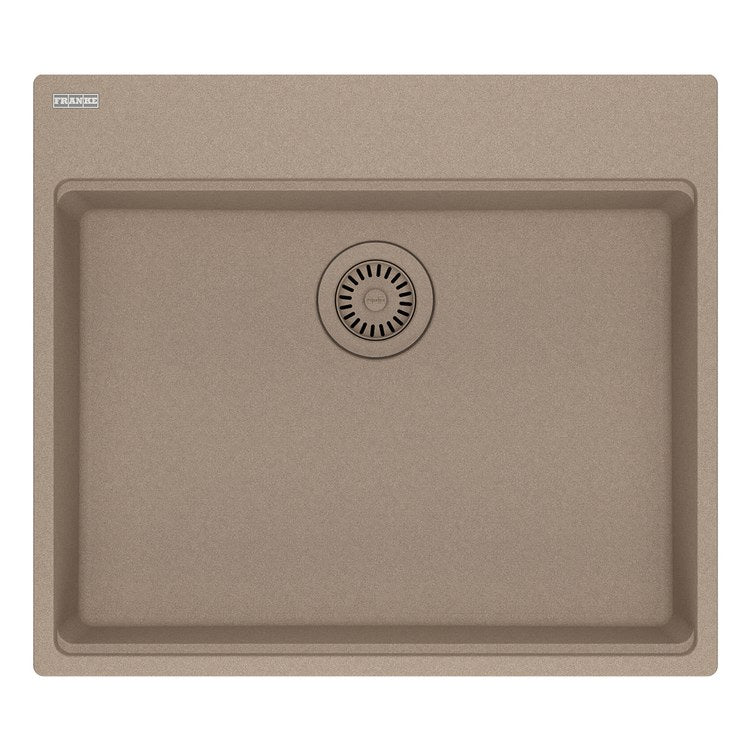 Kitchen Sink Maris 25 x 22 Inch 1 Bowls 5 Hole ADA Oyster Topmount/Undermount Rectangle Granite - Image 1
