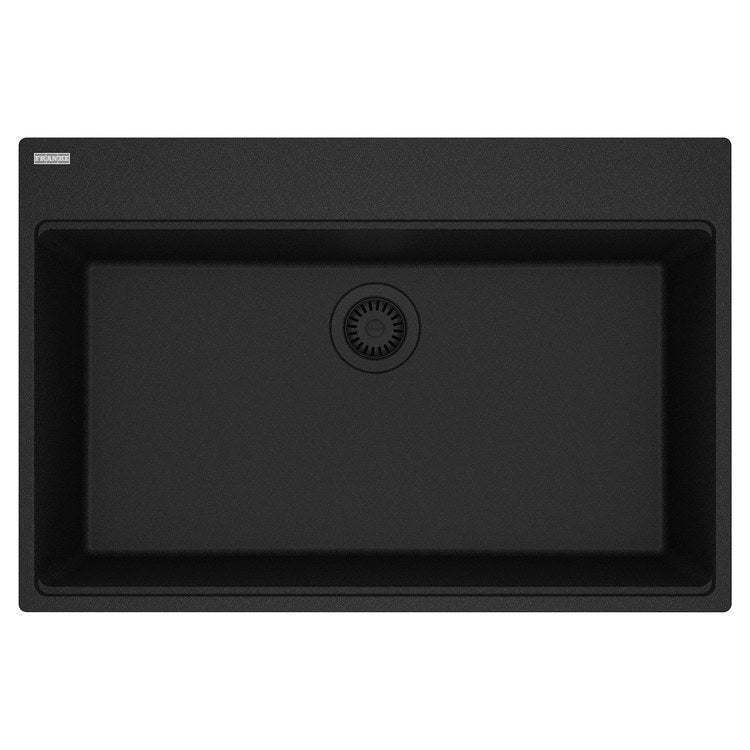 Kitchen Sink Maris 33 x 22 Inch 1 Bowls 5 Hole Oynx Topmount/Undermount Rectangle Granite - Image 1