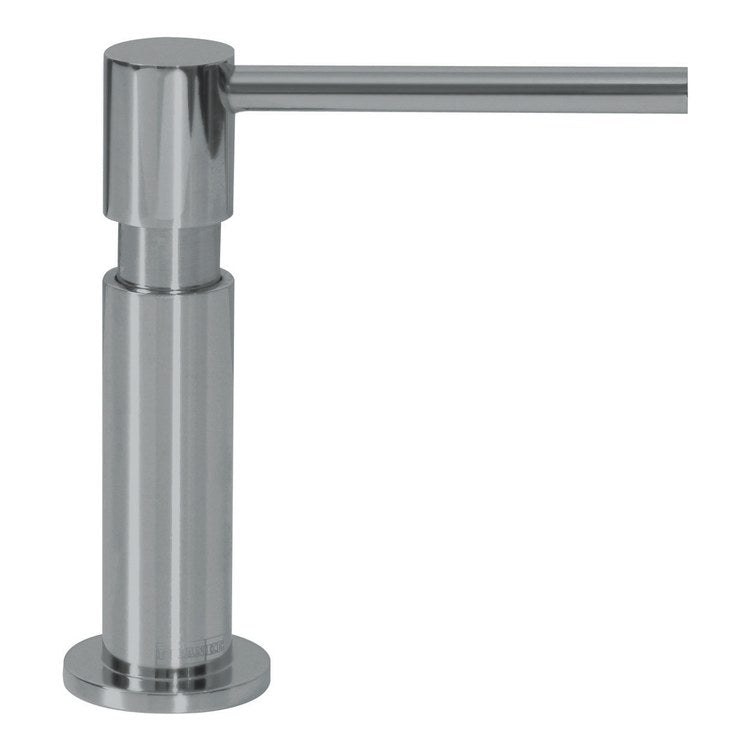 Soap Dispenser Satin Nickel Deck Plastic Stainless Steel 11.5 Ounce