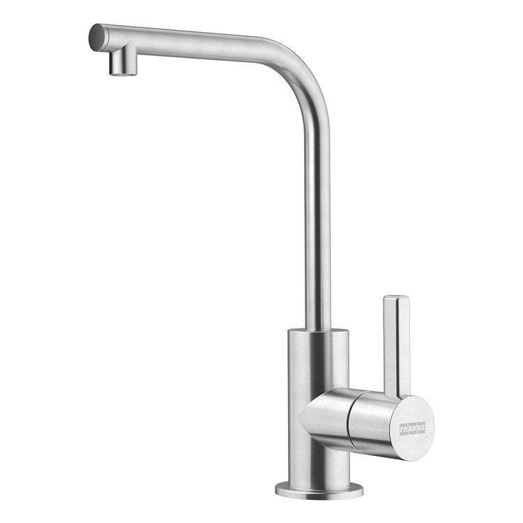 Cold Water Dispenser Universal 1 Lever ADA J-Shaped Swivel Stainless Steel