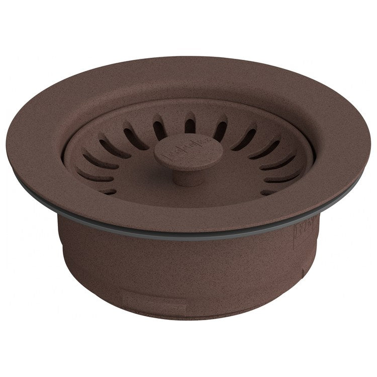 Disposal Flange Colorline Mocha 3-1/2 Inch Plastic