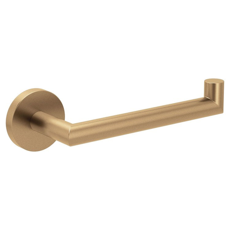 Toilet Paper Holder Arlys Single Post Bronzed Gold Zinc 6 Inch 2-3/4 Inch Wall - Image 1