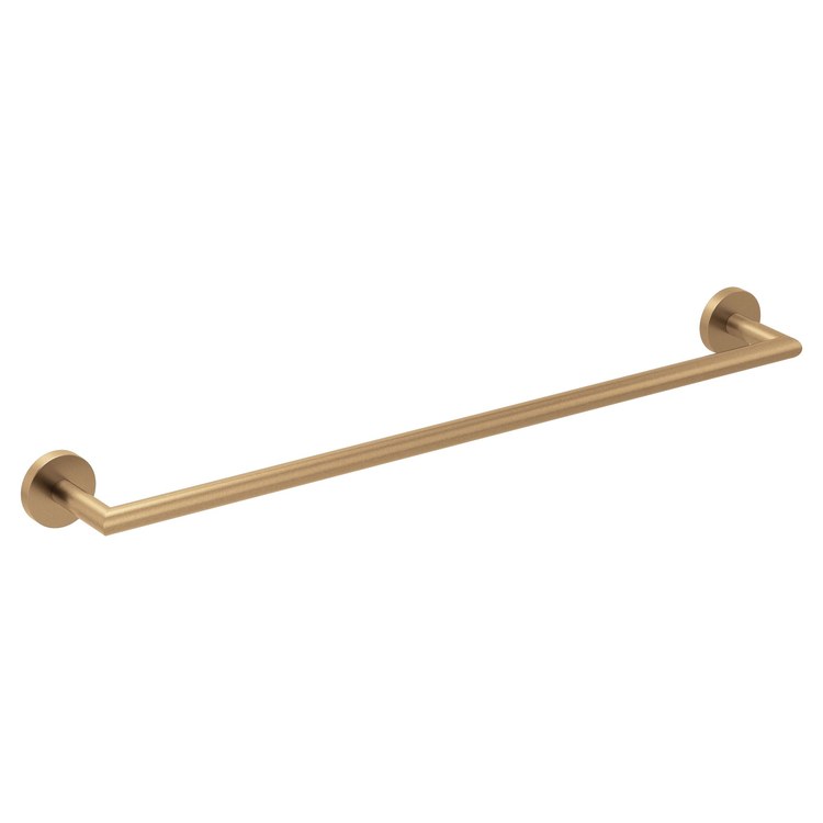 Towel Bar Arlys 24 Inch Bronzed Gold Stainless Steel/Zinc - Image 1