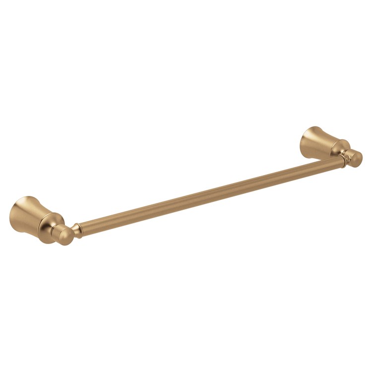 Towel Bar Dartmoor 18 Inch Single Bronzed Gold Zinc - Image 2
