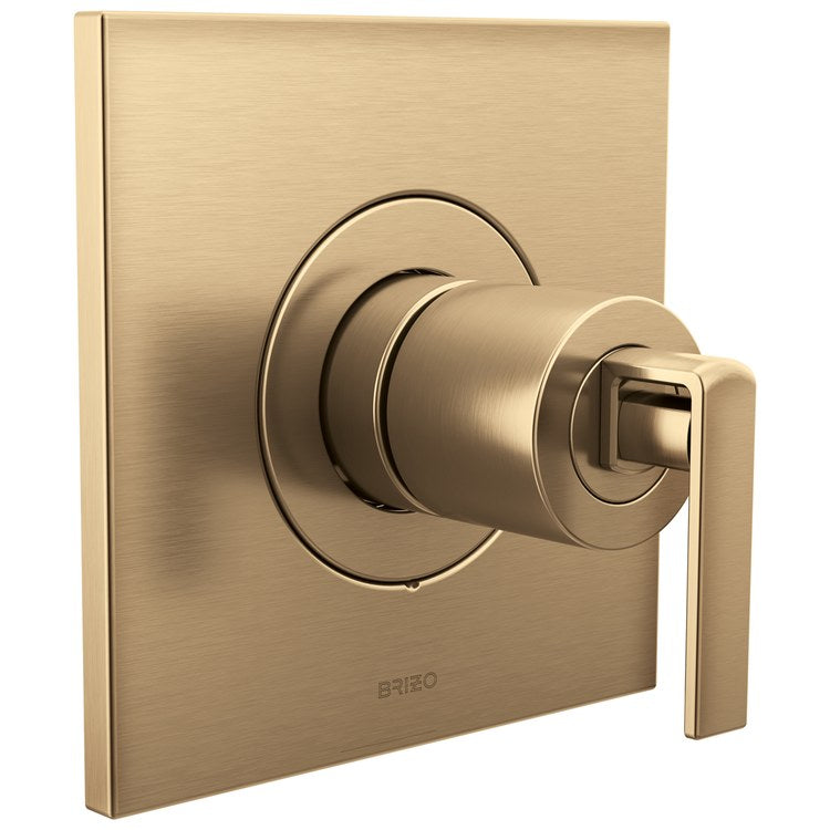Thermostatic Valve Trim Frank Lloyd Wright Sensori Less Handle Luxe Gold - Image 3