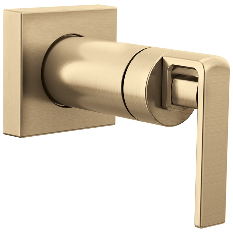 Volume Control Trim Frank Lloyd Wright Sensori 1 Gap Lever Luxe Gold ADA for Requires R35600 Rough-In - Image 1