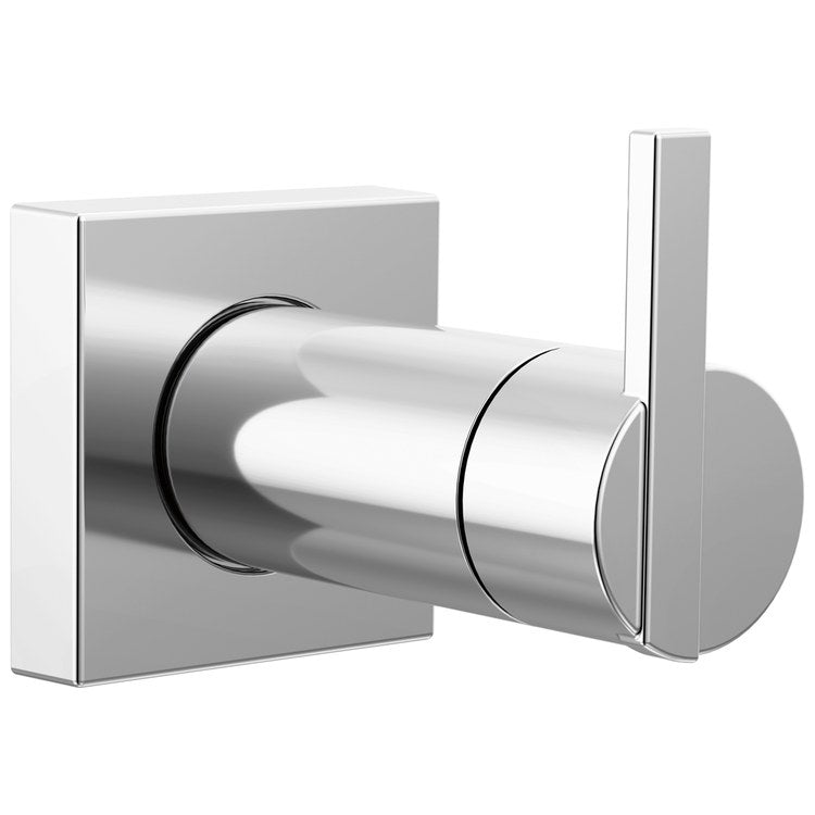 Volume Control Trim Frank Lloyd Wright Sensori 1 Lunar Chrome ADA for Requires R35600 Rough-In - Image 1