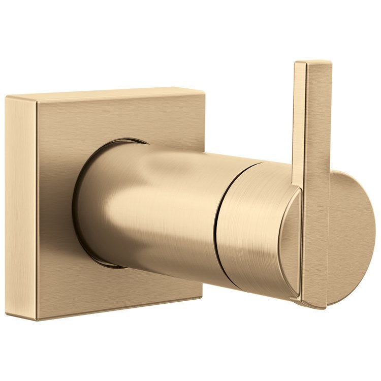 Volume Control Trim Frank Lloyd Wright Sensori 1 Lunar Luxe Gold ADA for Requires R35600 Rough-In - Image 1