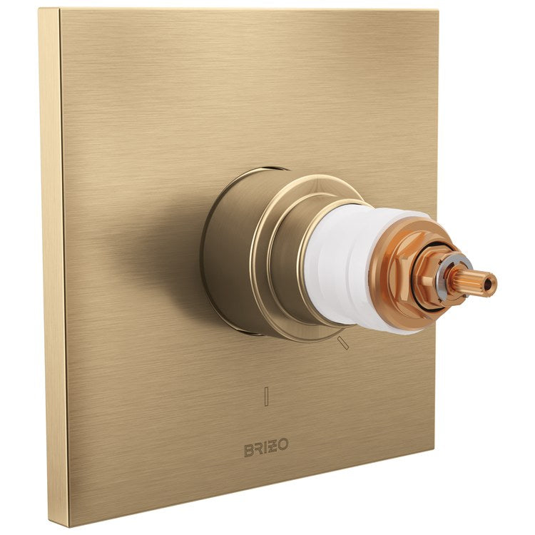 Thermostatic Valve Trim Frank Lloyd Wright TempAssure Less Handle Luxe Gold - Image 1