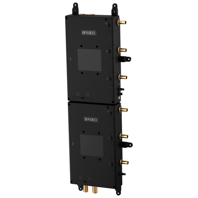 Thermostatic Valve SensoriPlus 6 Port Black