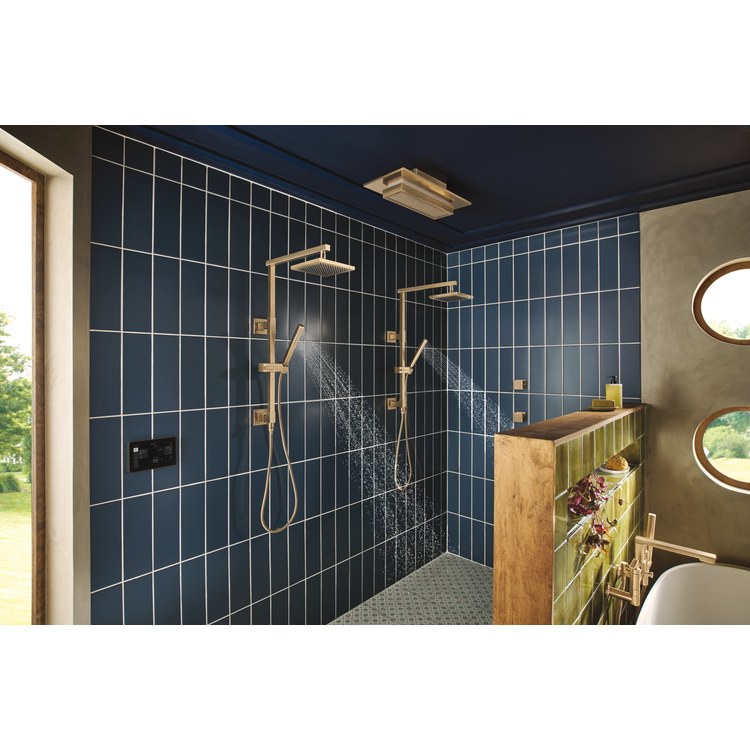 Thermostatic Valve SensoriPlus 4 Port Black - Image 3