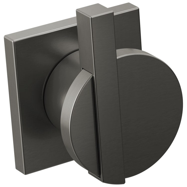 Handle Kit Frank Lloyd Wright Zinc 2 Lunar Brilliance Luxe Steel ADA for Tub Filler - Image 1