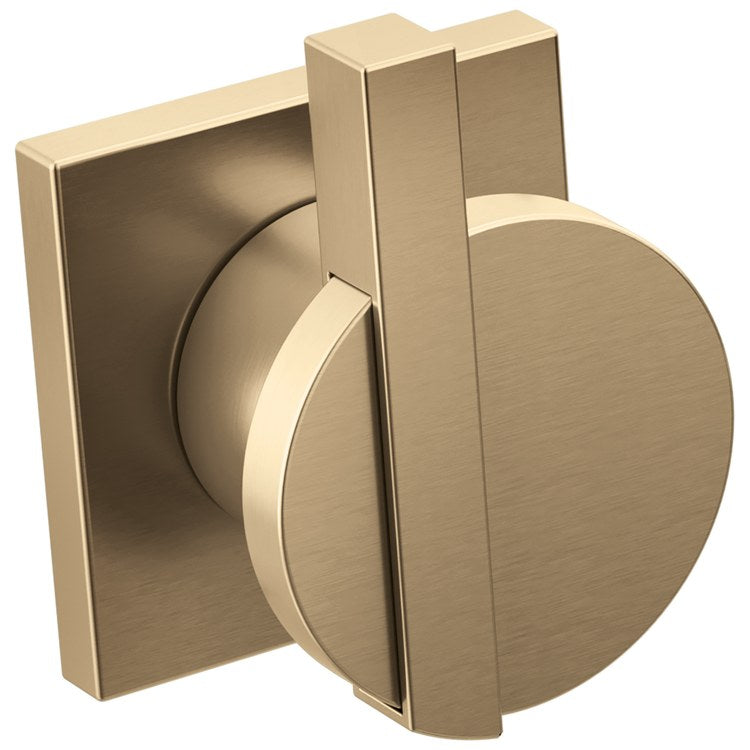 Handle Kit Frank Lloyd Wright Zinc 2 Lunar Luxe Gold ADA for Tub Filler - Image 1