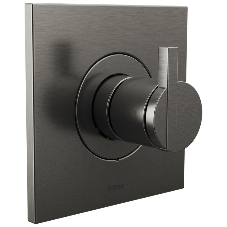 Handle Kit Frank Lloyd Wright Zinc 1 Lunar Brilliance Luxe Steel ADA for Thermostatic Valve - Image 2