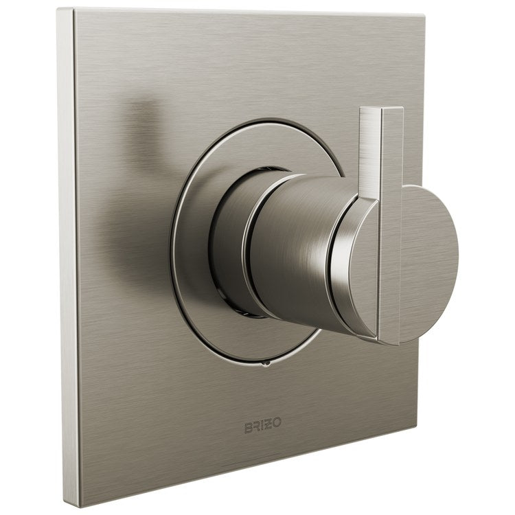 Handle Kit Frank Lloyd Wright Zinc 1 Lunar Brilliance Luxe Nickel ADA for Thermostatic Valve - Image 2
