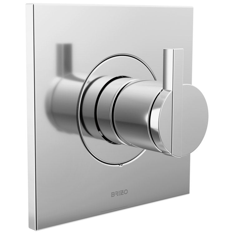 Handle Kit Frank Lloyd Wright Zinc 1 Lunar Chrome ADA for Thermostatic Valve - Image 2