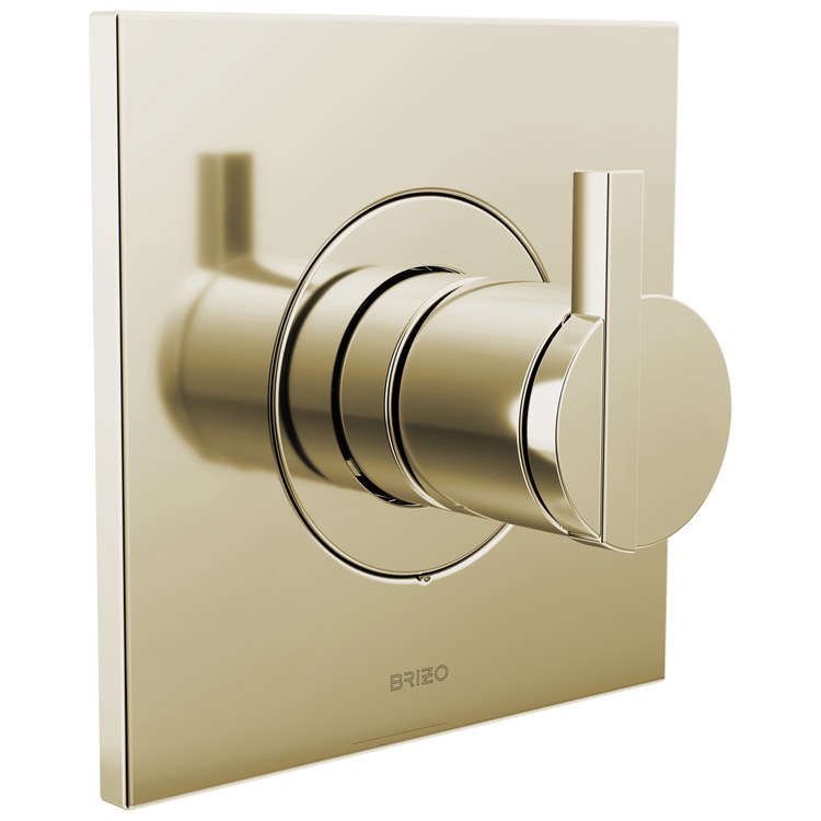 Handle Kit Frank Lloyd Wright Zinc 1 Lunar Brilliance Polished Nickel ADA for Thermostatic Valve - Image 2
