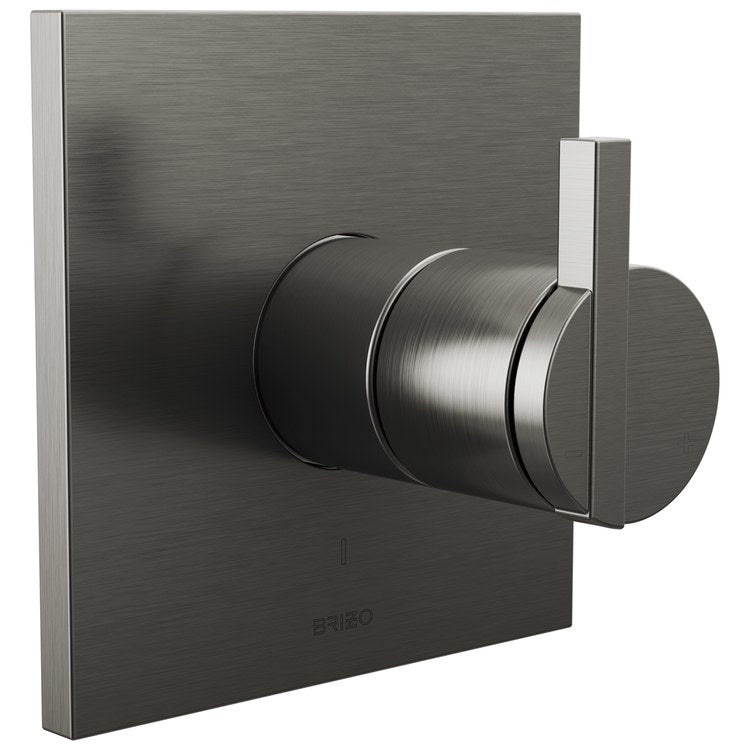 Handle Kit Frank Lloyd Wright Zinc 1 Lunar Brilliance Luxe Steel ADA for Pressure Balance Valve - Image 2
