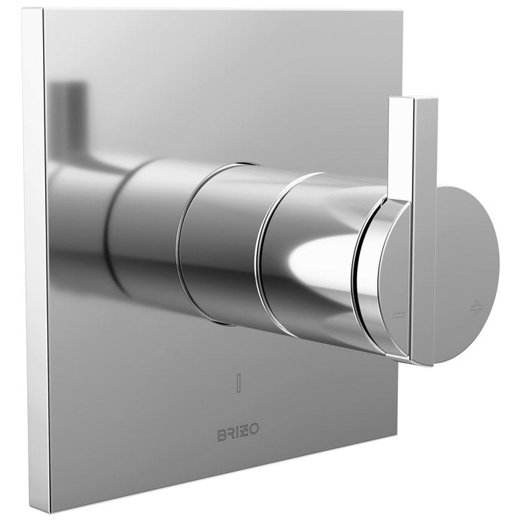 Handle Kit Frank Lloyd Wright Zinc 1 Lunar Chrome ADA for Pressure Balance Valve - Image 2