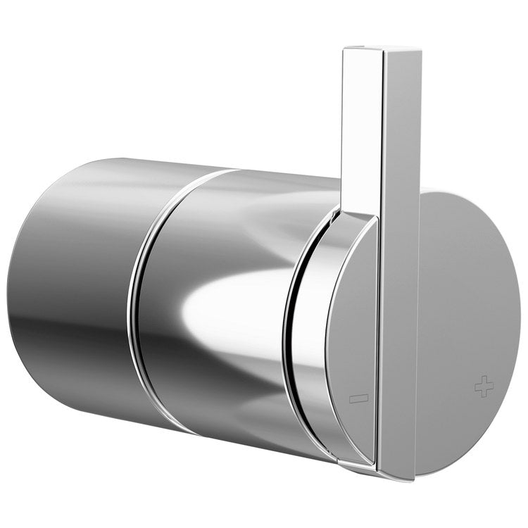Handle Kit Frank Lloyd Wright Zinc 1 Lunar Chrome ADA for Pressure Balance Valve - Image 1