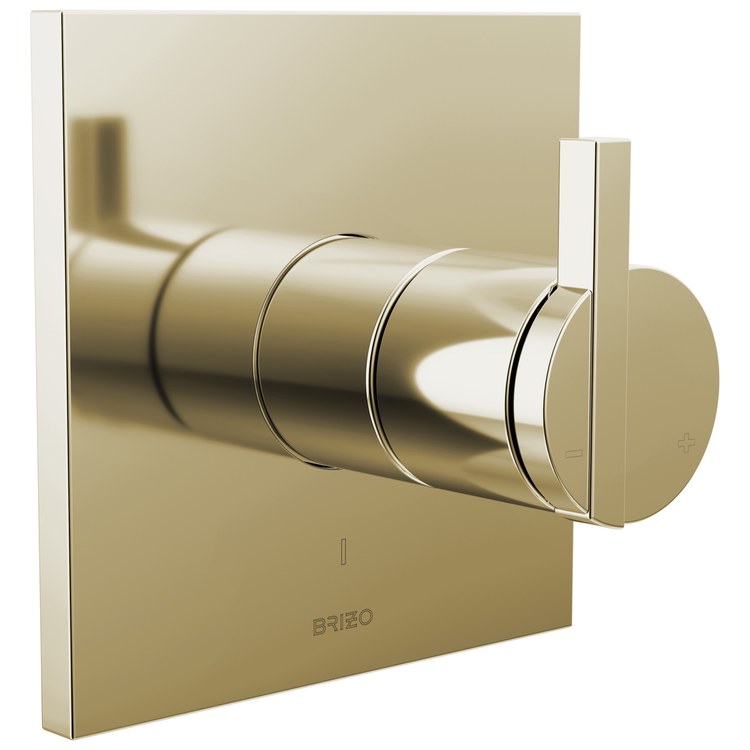 Handle Kit Frank Lloyd Wright Zinc 1 Lunar Brilliance Polished Nickel ADA for Pressure Balance Valve - Image 2