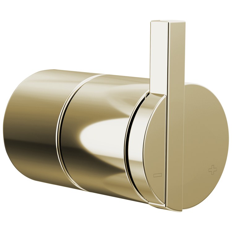 Handle Kit Frank Lloyd Wright Zinc 1 Lunar Brilliance Polished Nickel ADA for Pressure Balance Valve - Image 1