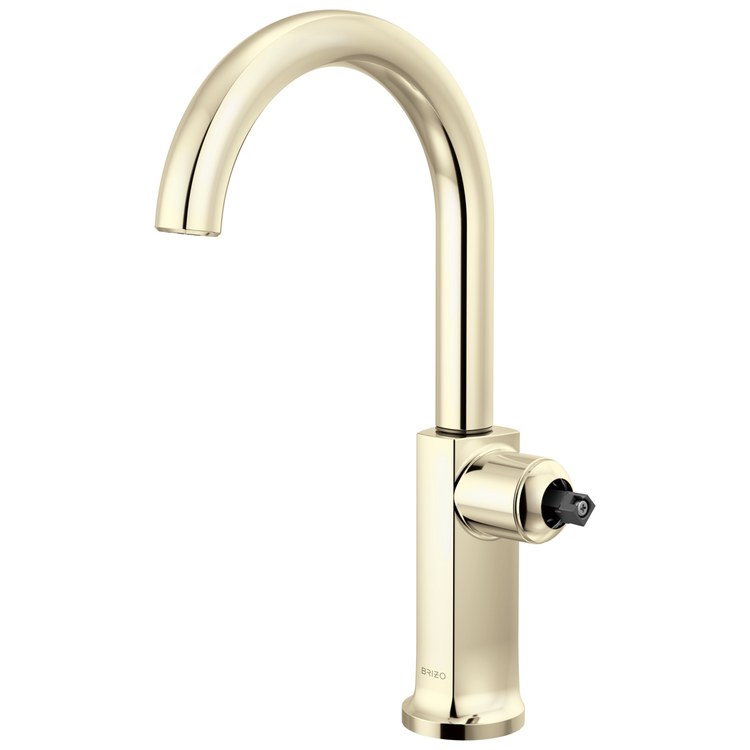 Bar Faucet Kintsu Less Handle Lumicoat Polished Nickel Arc 1.8 Gallons per Minute - Image 1