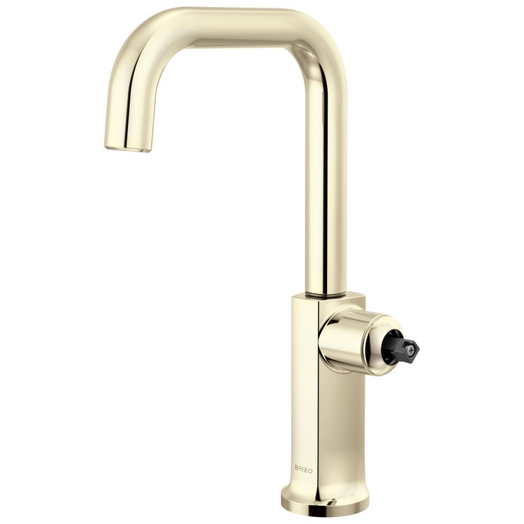 Bar Faucet Kintsu Less Handle Lumicoat Polished Nickel Square 1.8 Gallons per Minute - Image 1