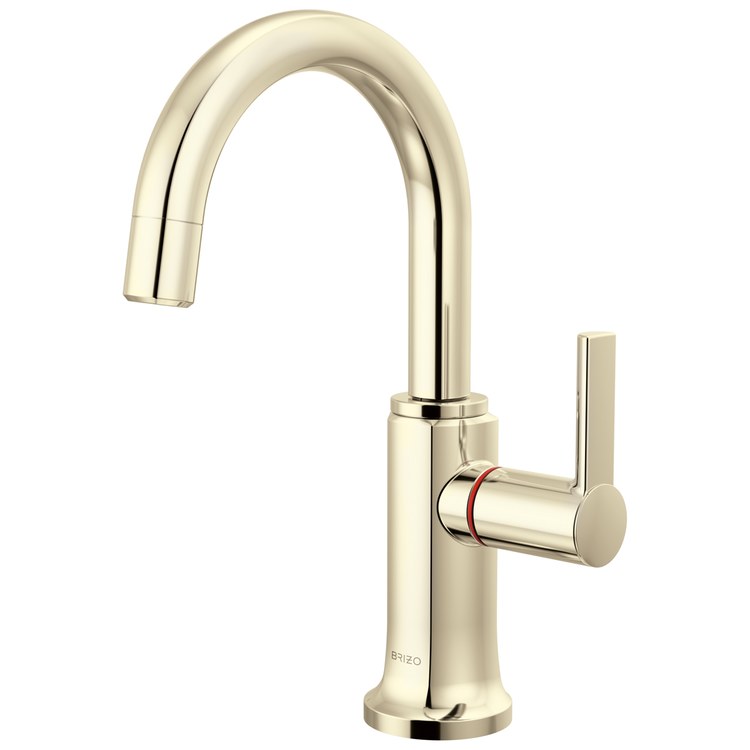 Hot Water Dispenser Kintsu Less Tank 1 Lever ADA Arc Lumicoat Polished Nickel 1.0 Gallons per Minute - Image 1