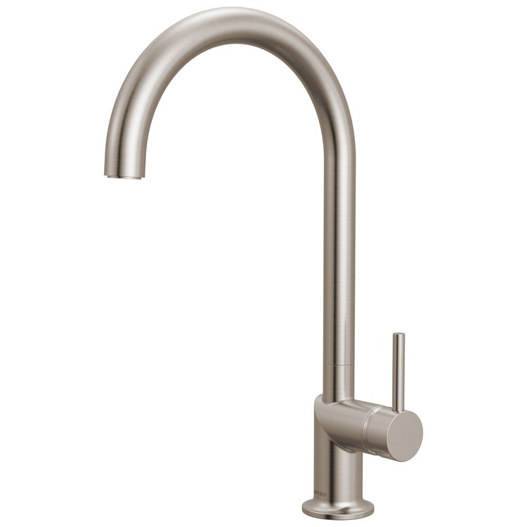 Kitchen Faucet Odin Less Handle Stainless Steel Pull Down Arc 1 Hole 1.8 Gallons per Minute - Image 2