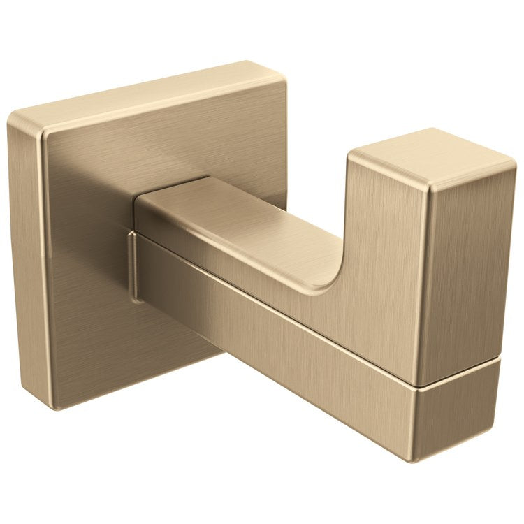Robe Hook Frank Lloyd Wright Single Luxe Gold 2-5/16 Inch Wall Metal - Image 1