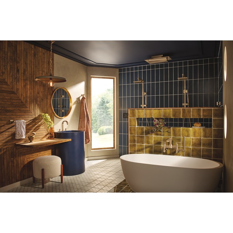 Towel Bar Frank Lloyd Wright 8 Inch Luxe Gold - Image 2