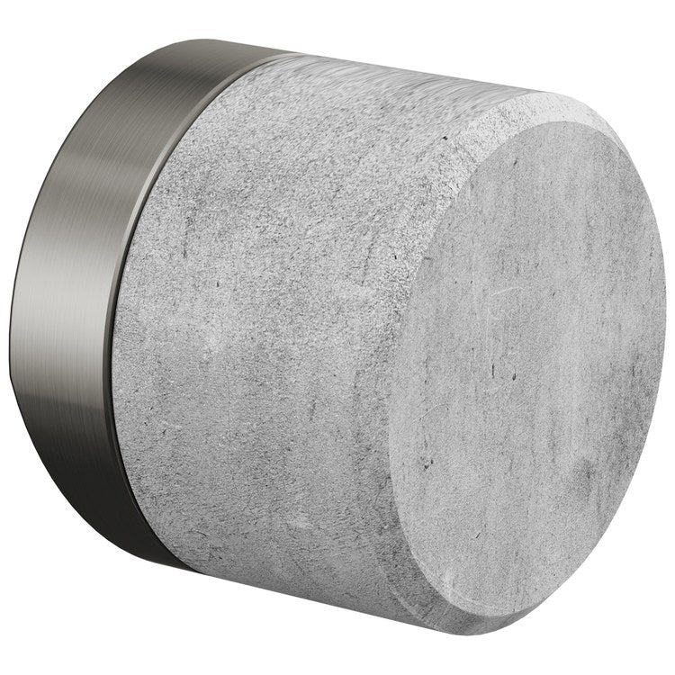 Handle Kit Odin Concrete/Zinc 1 Knob Brilliance Luxe Steel/Concrete for Widespread Pull Down Faucet