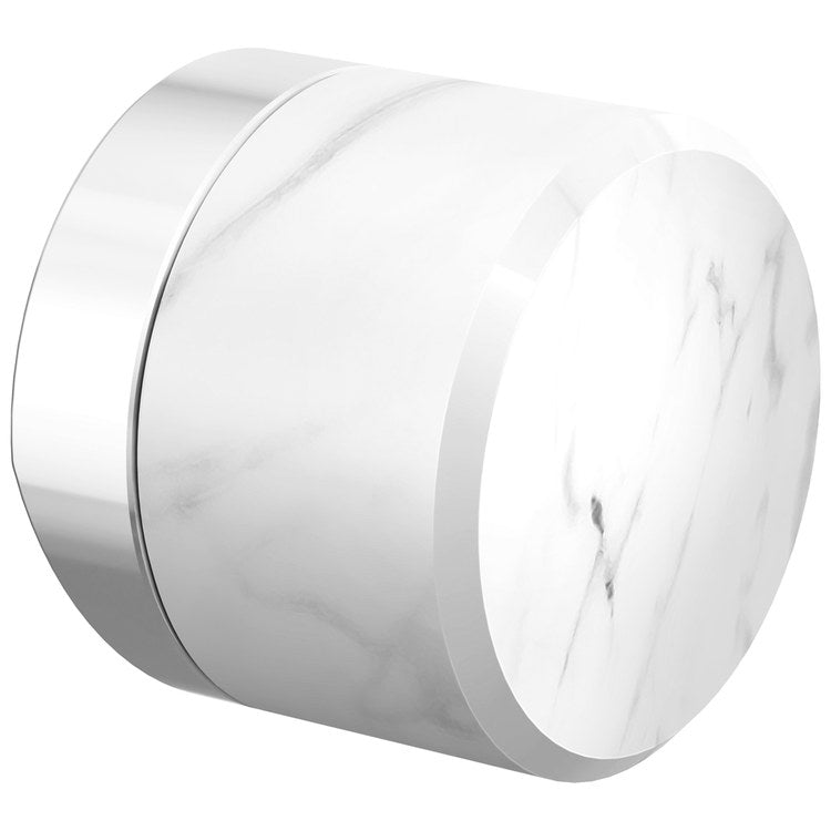 Handle Kit Odin Marble/Zinc 1 Knob Polished Chrome/Marble for Widespread Pull Down Faucet