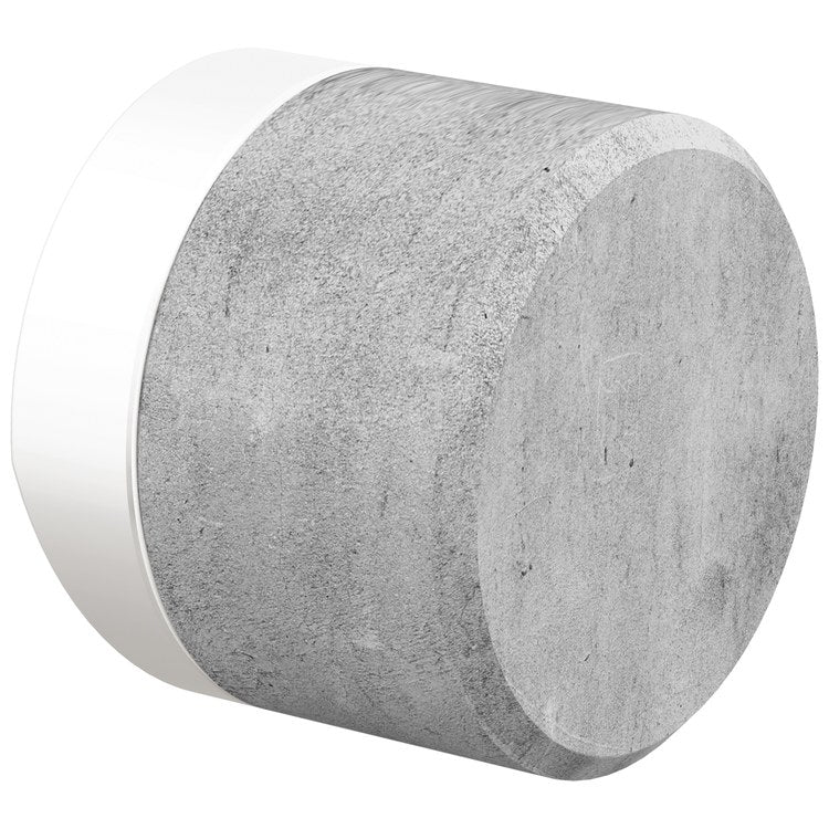 Handle Kit Odin Concrete/Zinc 1 Knob Matte White/Concrete for Widespread Pull Down Faucet - Image 1