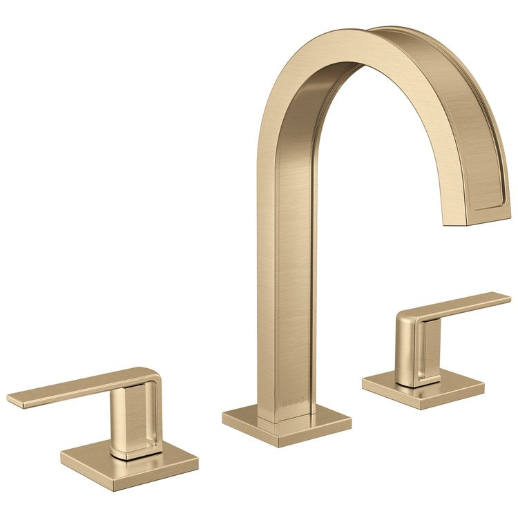 Handle Kit Frank Lloyd Wright Zinc 2 Lever Luxe Gold ADA for Widespread Lavatory Faucet - Image 2