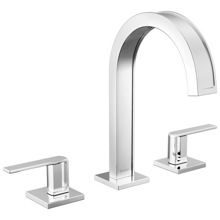 Handle Kit Frank Lloyd Wright Zinc 2 Lever Chrome ADA for Widespread Lavatory Faucet - Image 2