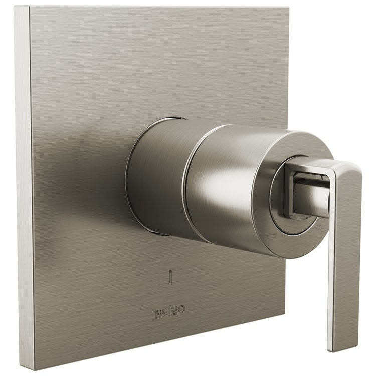 Handle Kit Frank Lloyd Wright Zinc 1 Lever Brilliance Luxe Nickel ADA for Pressure Balance Valve - Image 2