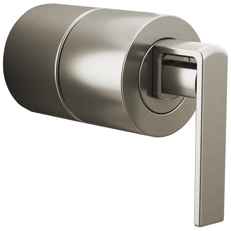 Handle Kit Frank Lloyd Wright Zinc 1 Lever Brilliance Luxe Nickel ADA for Pressure Balance Valve - Image 1