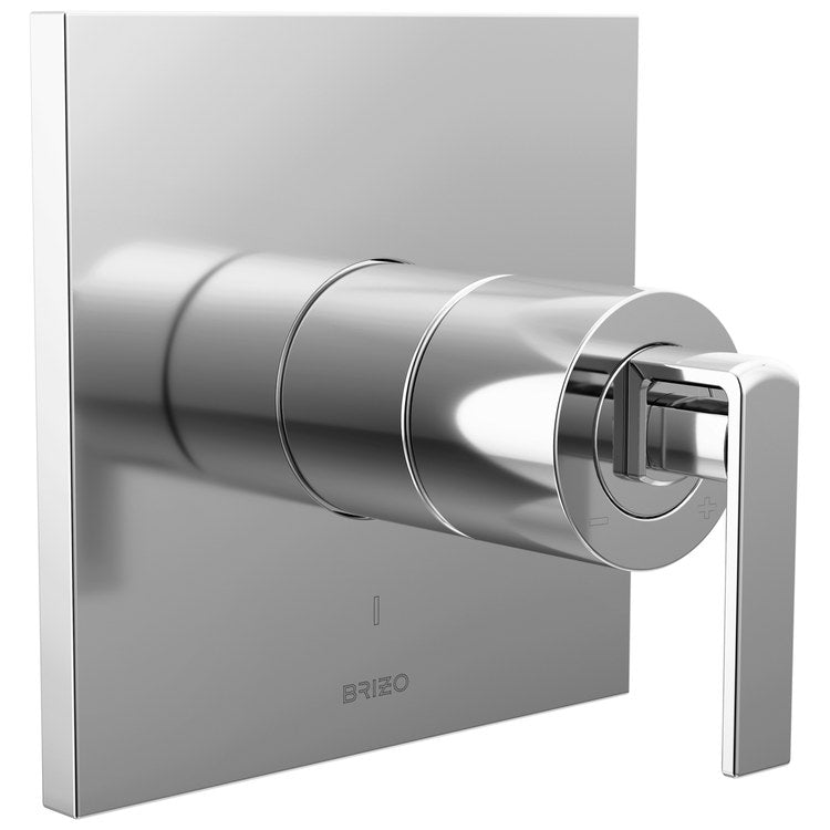Handle Kit Frank Lloyd Wright Zinc 1 Lever Chrome ADA for Pressure Balance Valve - Image 2