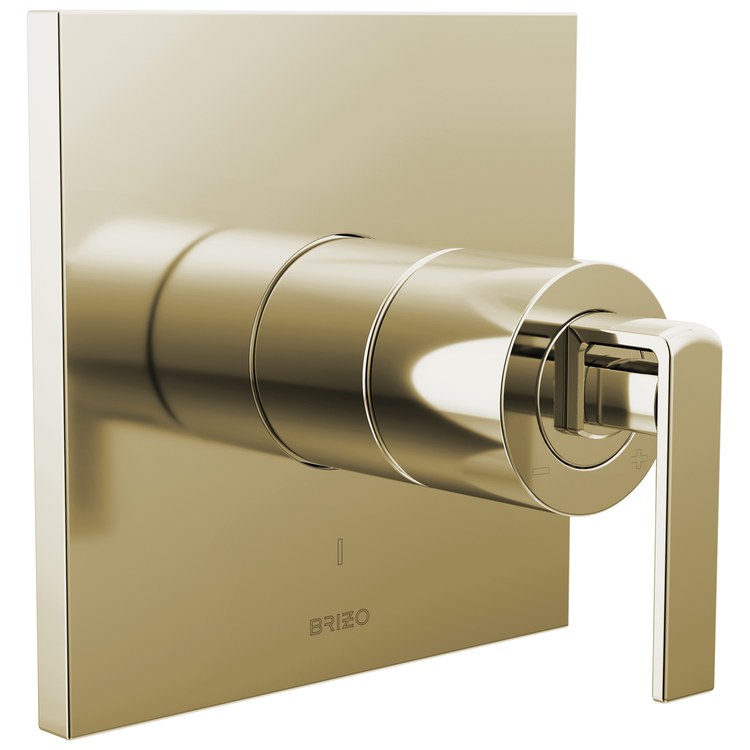Handle Kit Frank Lloyd Wright Zinc 1 Lever Brilliance Polished Nickel ADA for Pressure Balance Valve - Image 2