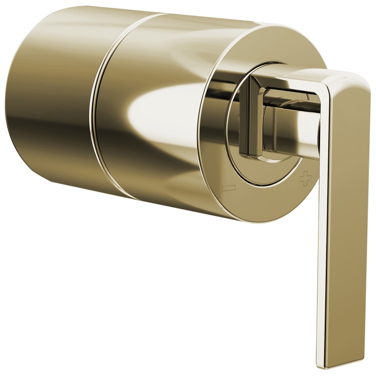 Handle Kit Frank Lloyd Wright Zinc 1 Lever Brilliance Polished Nickel ADA for Pressure Balance Valve - Image 1