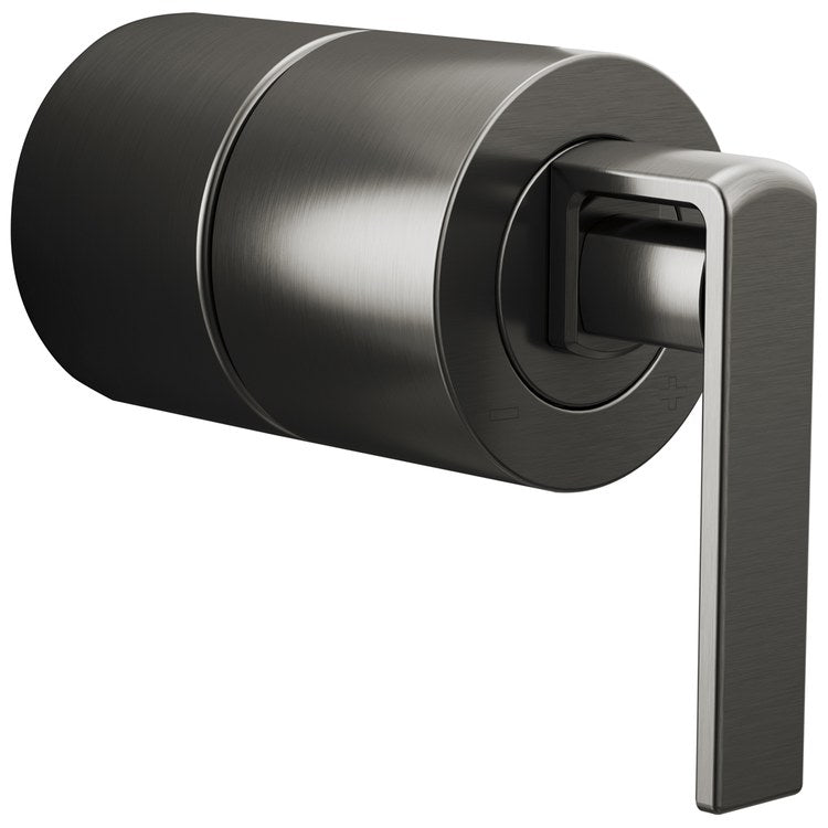 Handle Kit Frank Lloyd Wright Zinc 1 Lever Brilliance Luxe Steel ADA for Pressure Balance Valve - Image 1